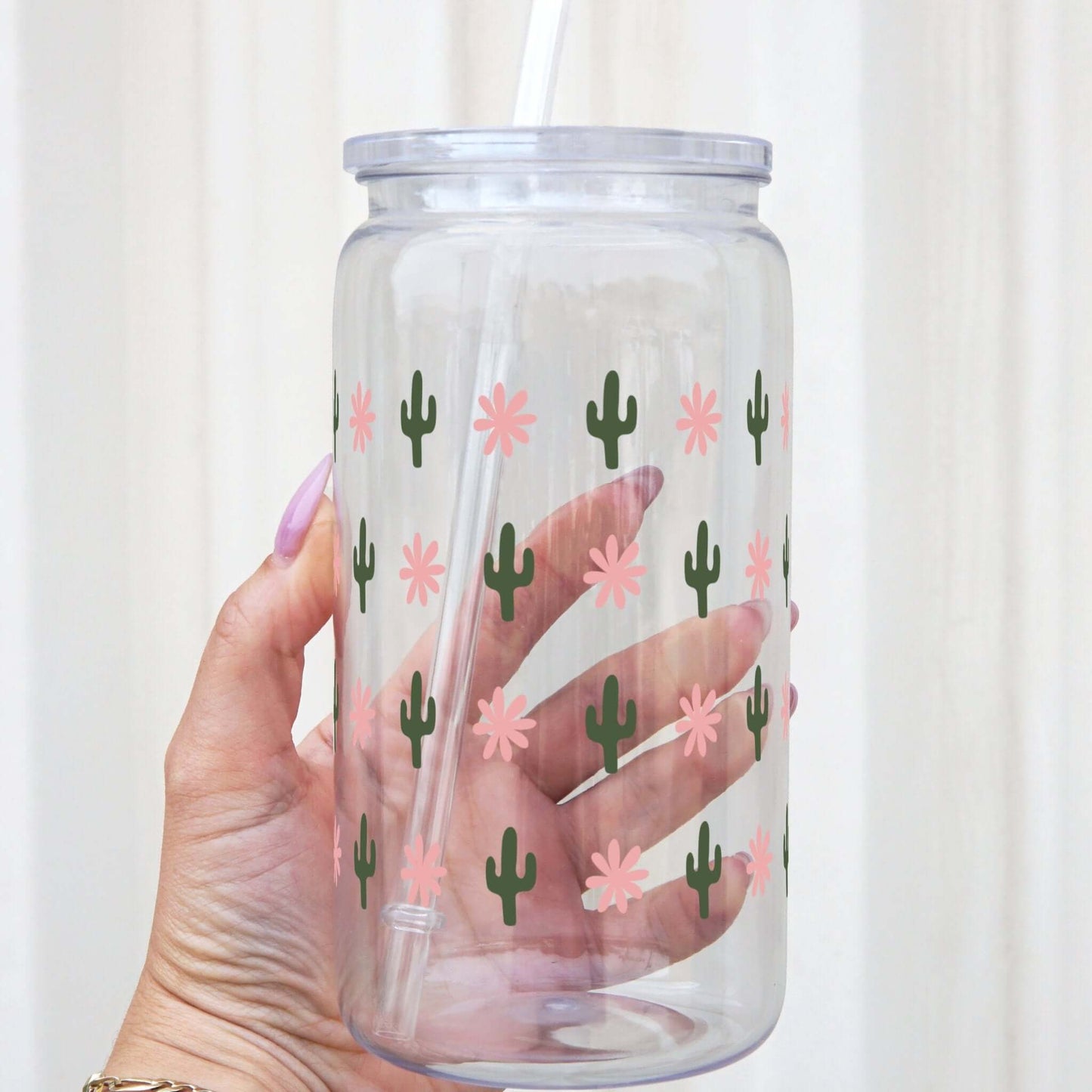 Western Mini Cacti 16oz Sip-Sip Hooray!
