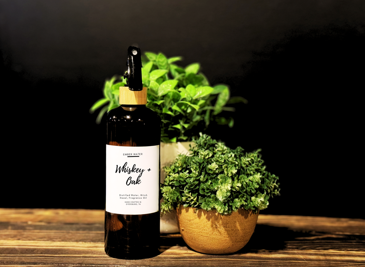 Whiskey + Oak Room + Linen Spray
