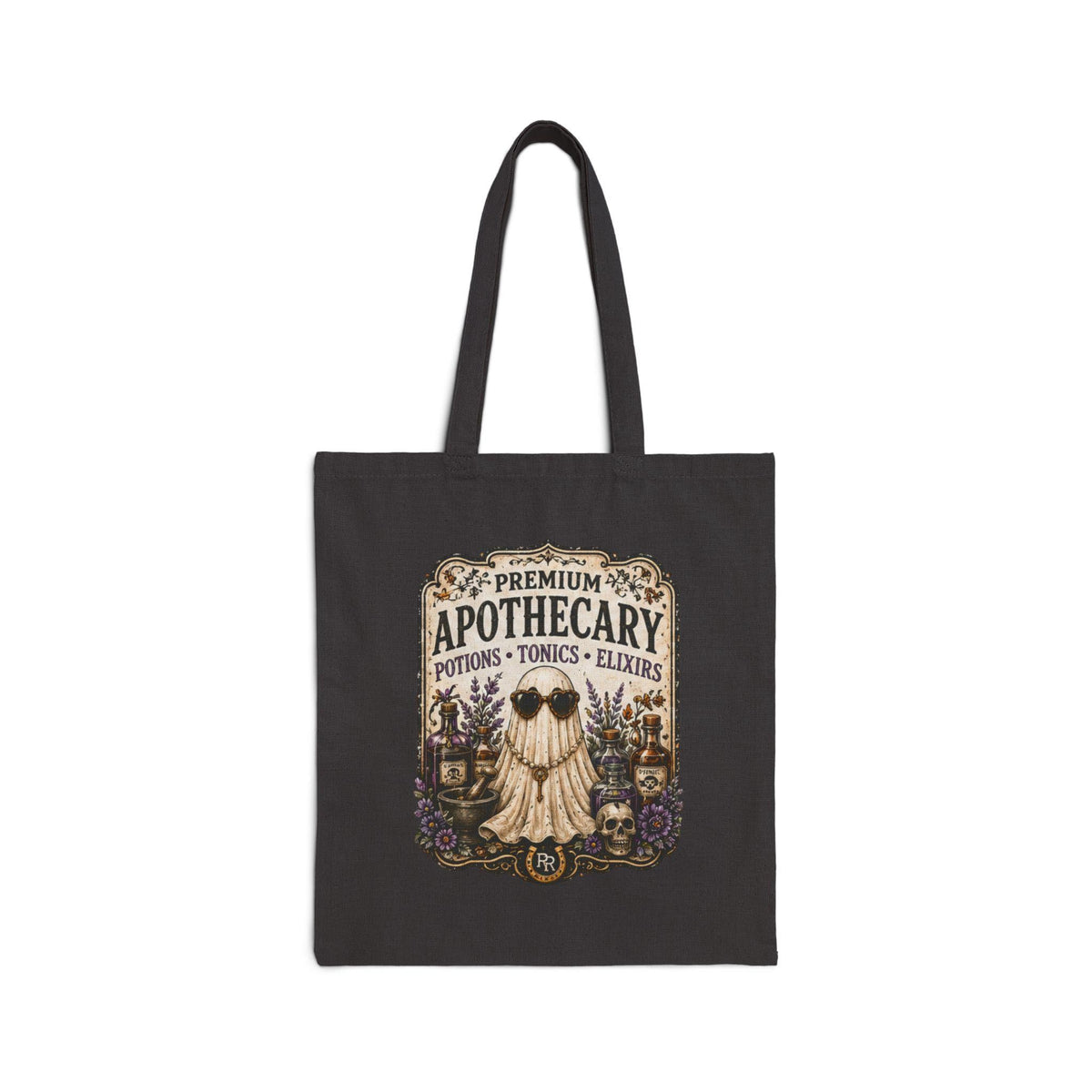 Apothecary Cotton Canvas Tote Bag