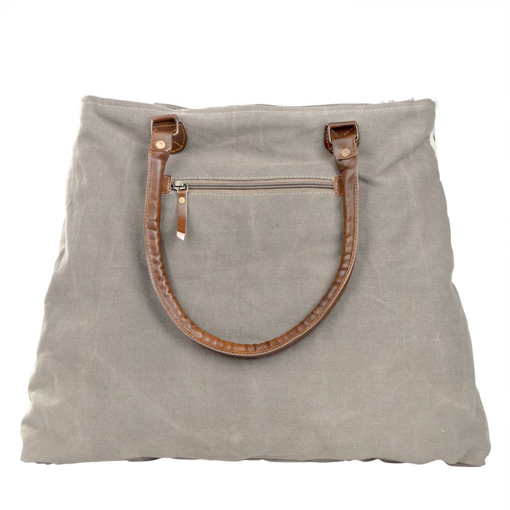 Clea Ray Canvas Bags & Clothing - Deer And Star Cowhide Tote Bag