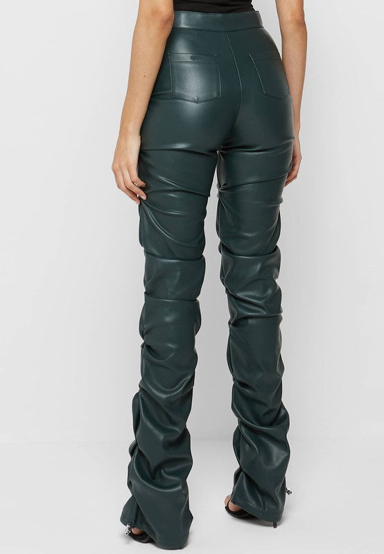 PU LEATHER PANTS