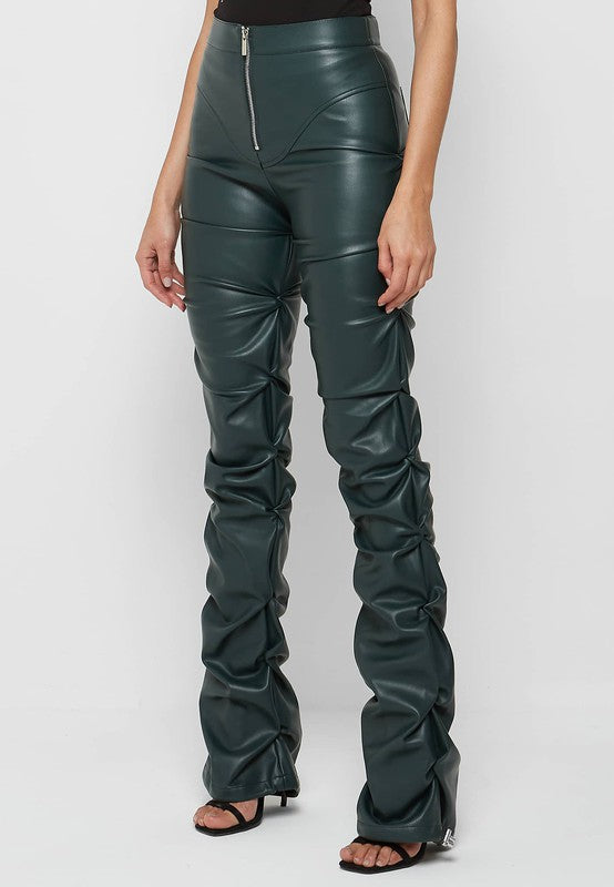 PU LEATHER PANTS