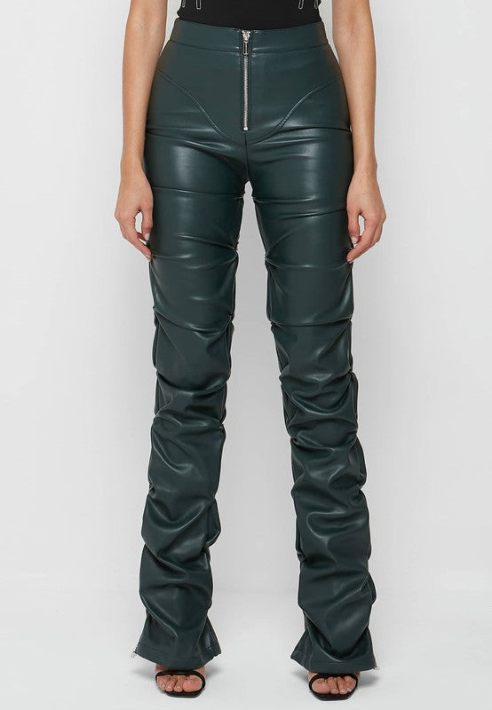 PU LEATHER PANTS