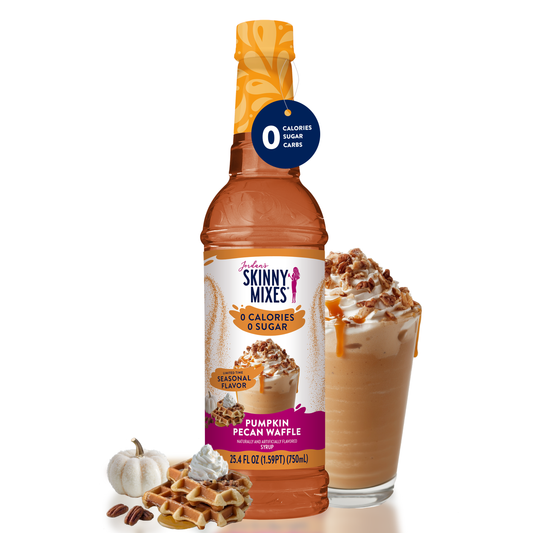 Sugar Free Pumpkin Pecan Waffle Syrup - Jordan's Skinny Mixes