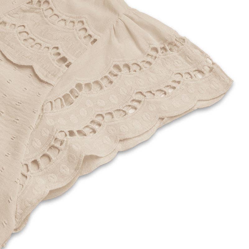 Lace Panel Top