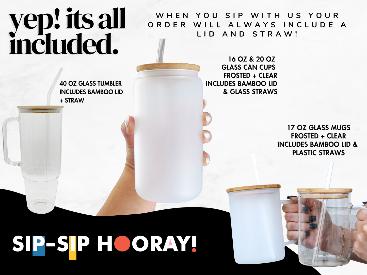 Daisy 40oz Sip-Sip Hooray!