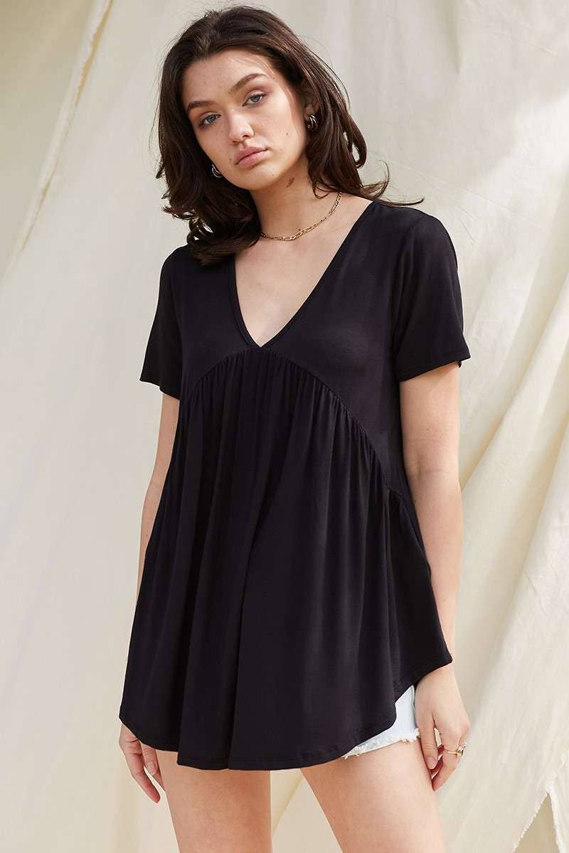 BABYDOLLS SHORT SLEEVE TOP
