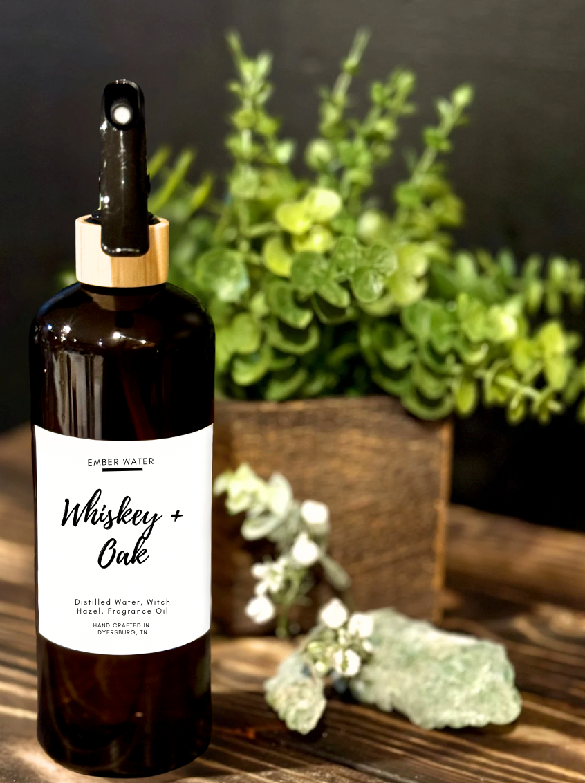 Whiskey + Oak Room + Linen Spray