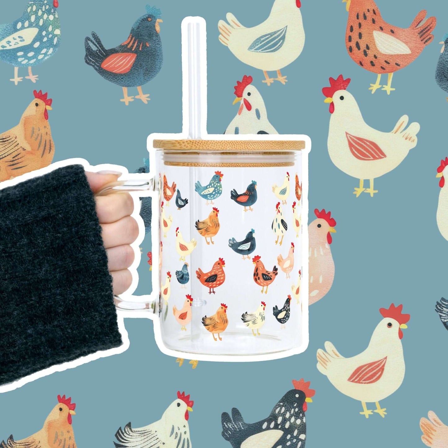 Chicken Lover 17oz Sip-Sip Hooray!