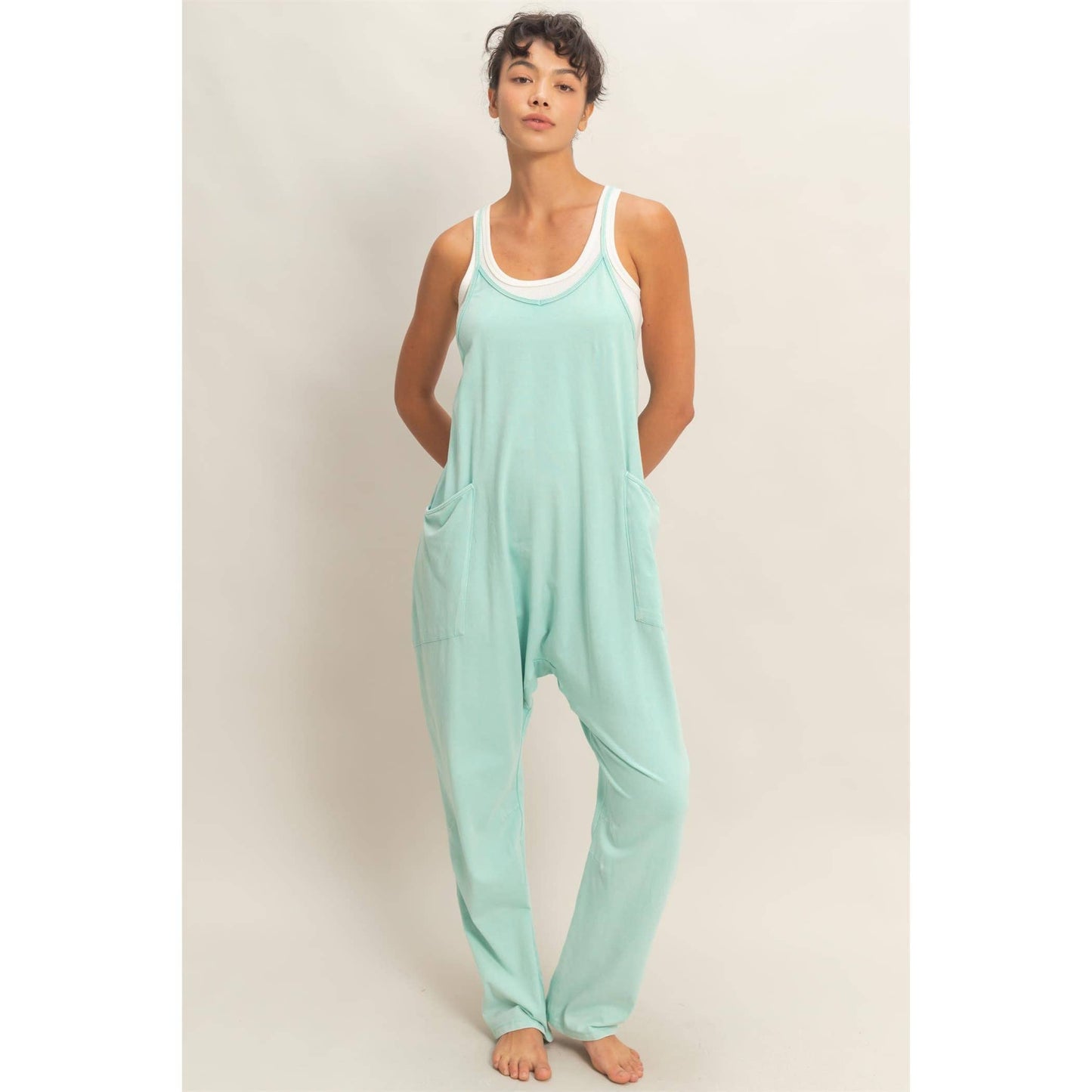 Mineral Wash Jumpsuit