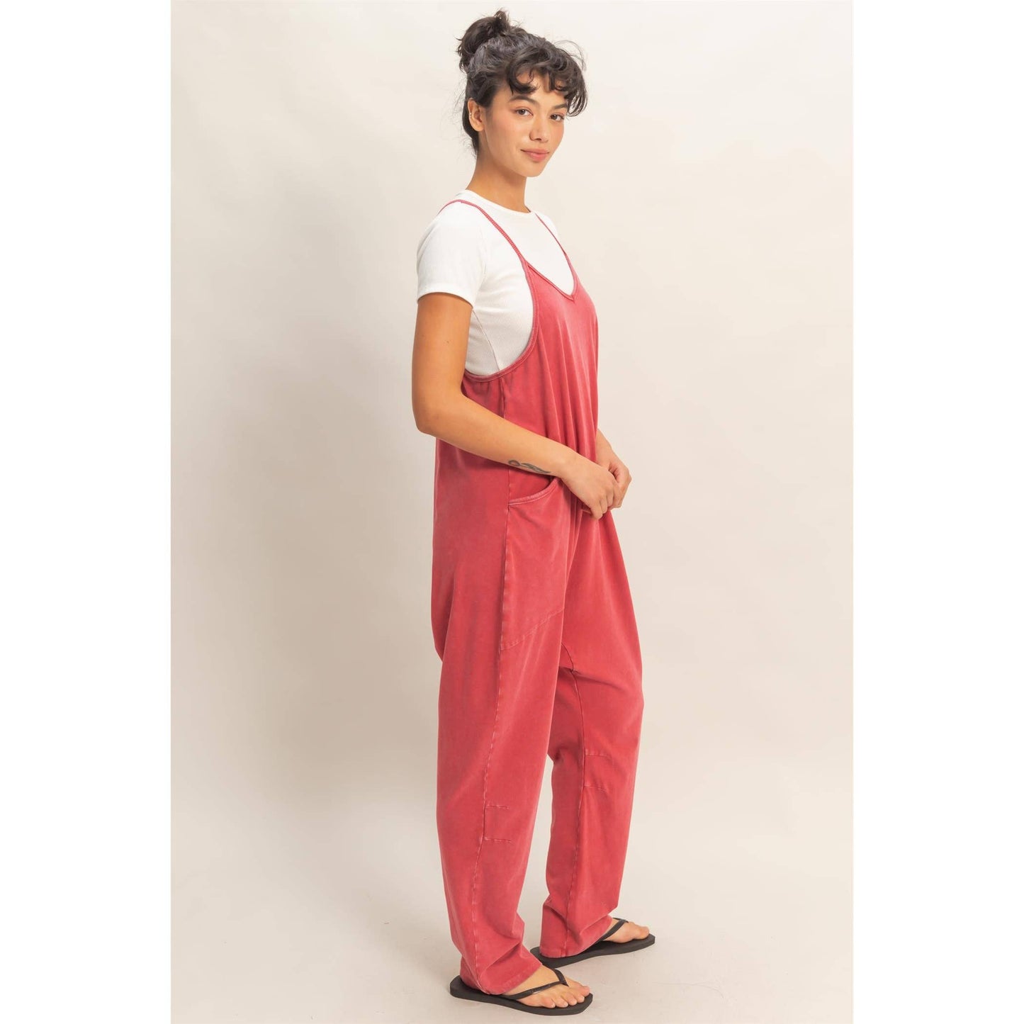 Mineral Wash Jumpsuit