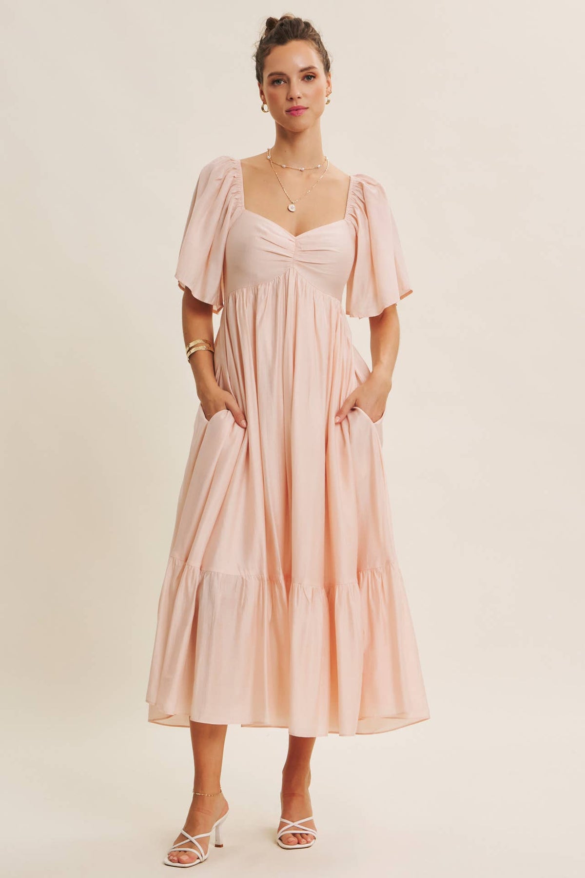 WILLOW SWEETHEART MIDI DRESS