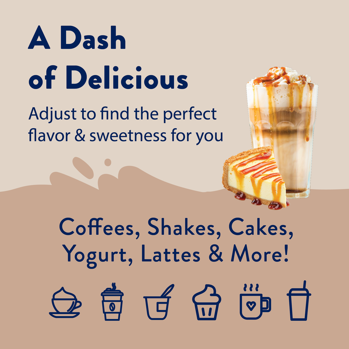 Sugar Free Caramel Creme Cheesecake Syrup - Jordan's Skinny Mixes