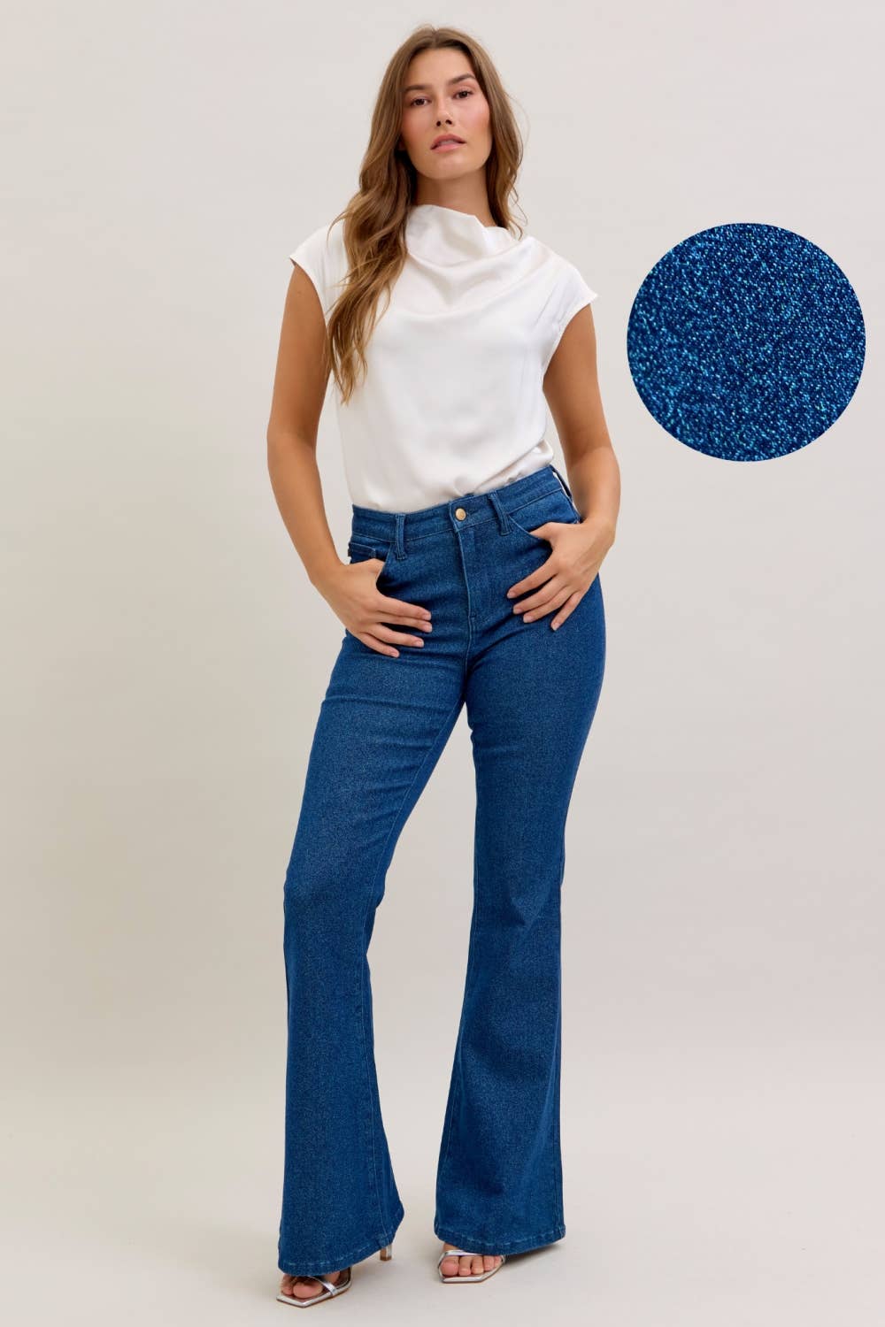 Judy Blue Sparkle Flare