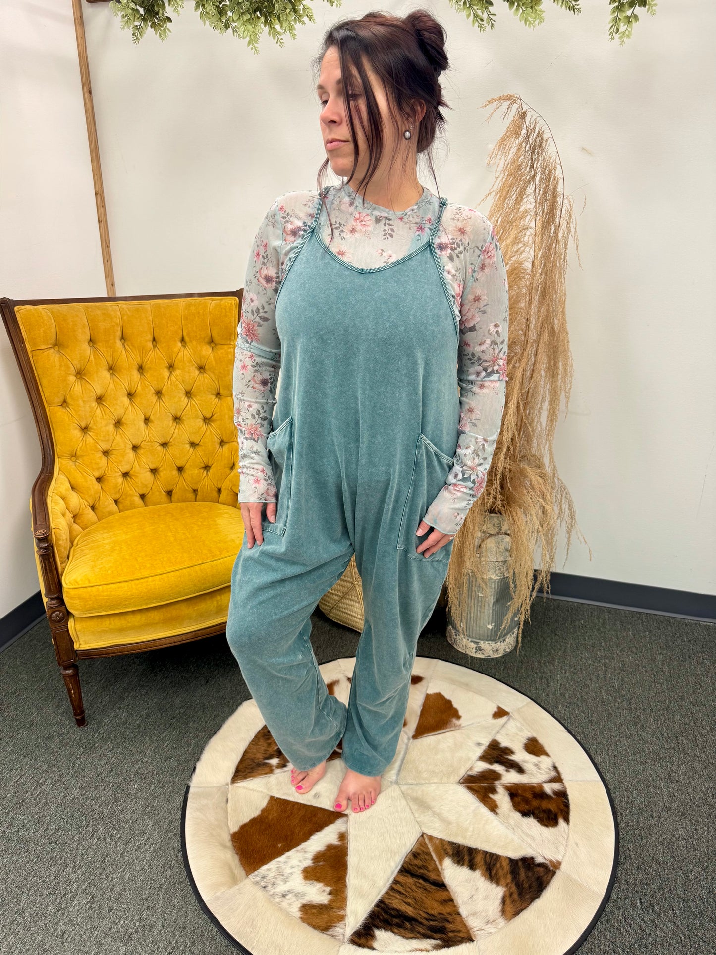 Mineral Wash Jumpsuit