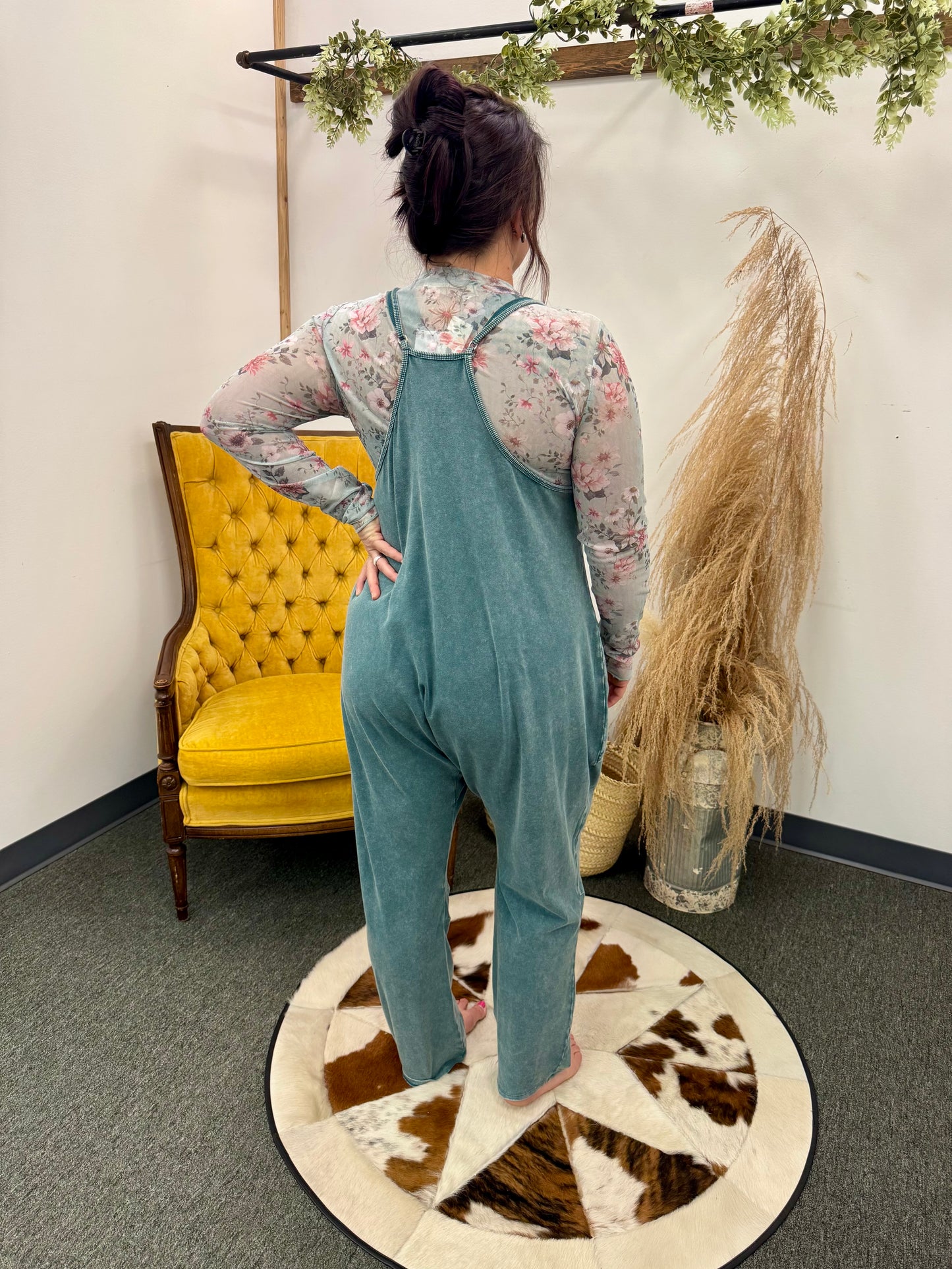 Mineral Wash Jumpsuit