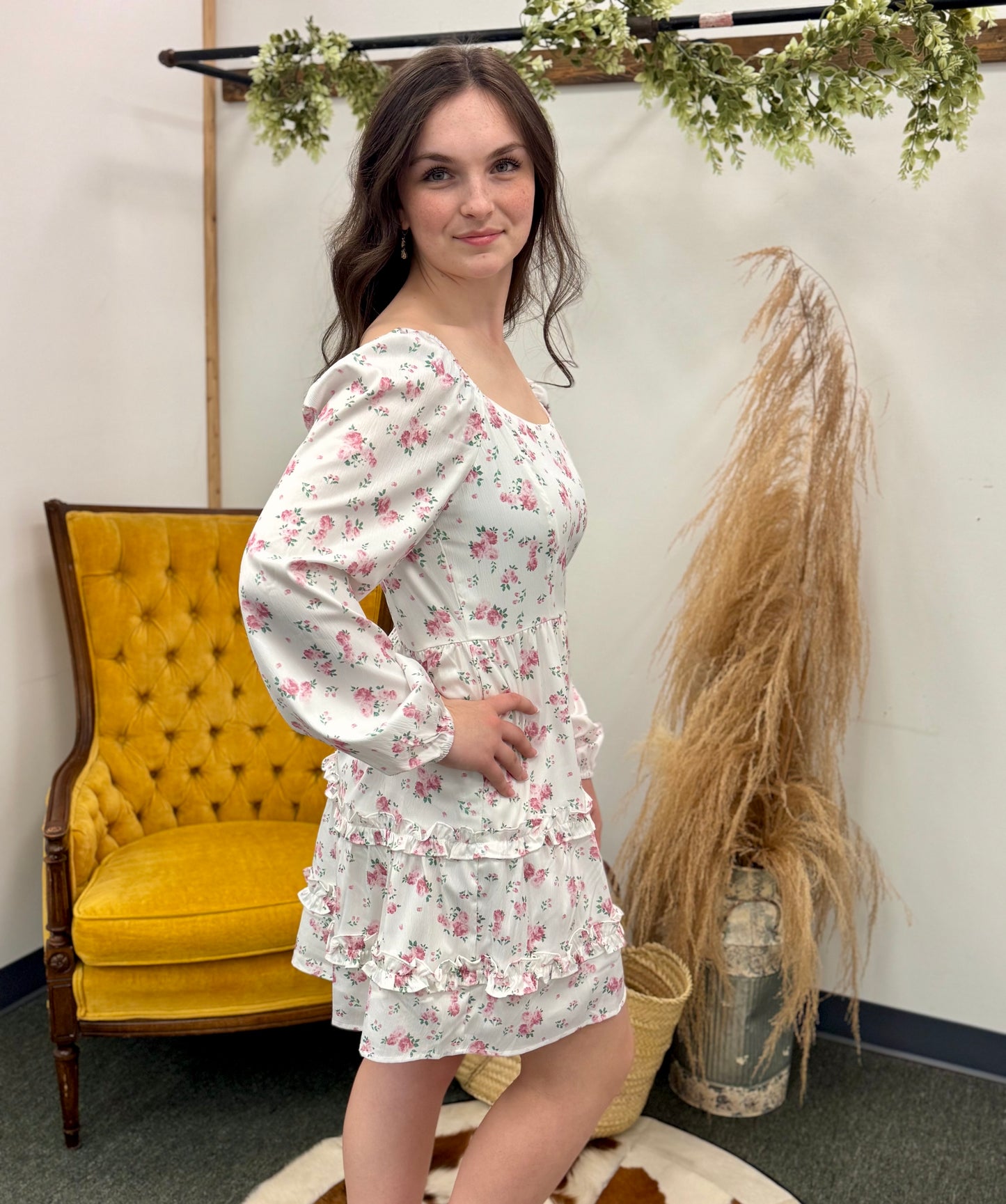 Floral Mini Dress