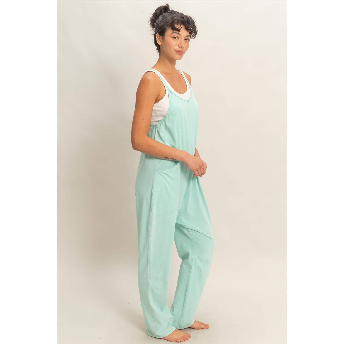 Mineral Wash Jumpsuit