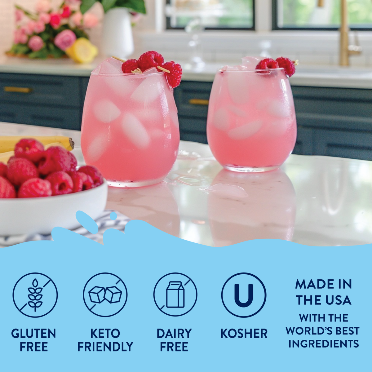 Sugar Free Raspberry Syrup - Jordan's Skinny Mixes