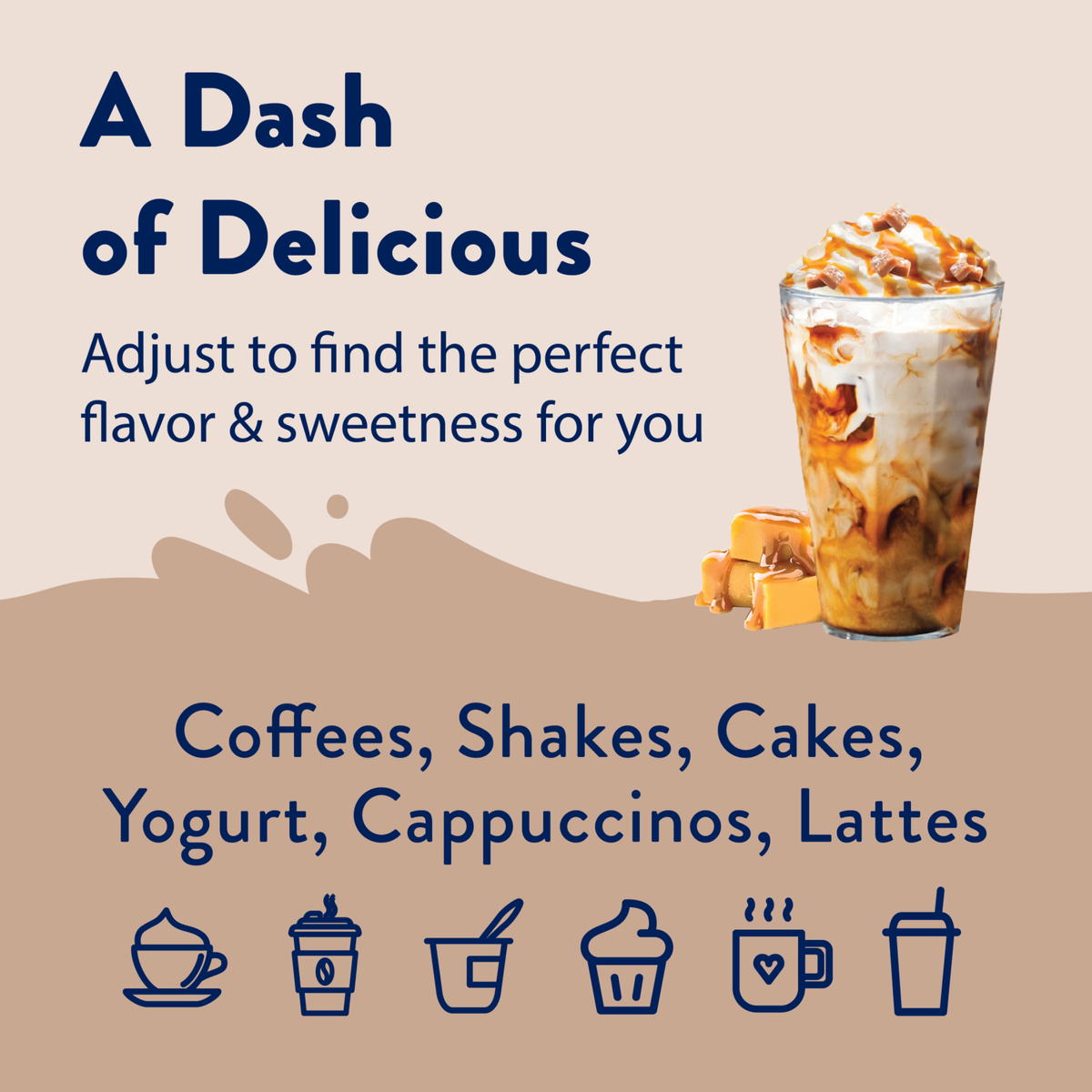 Sugar Free Salted Caramel Syrup - Jordan's Skinny Mixes