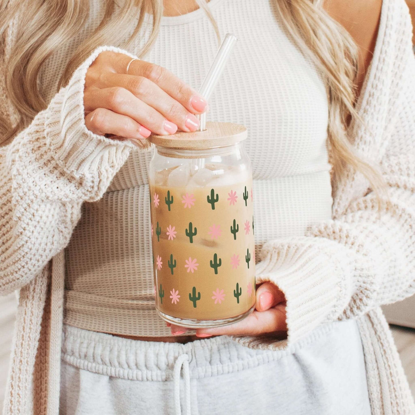 Western Mini Cacti 16oz Sip-Sip Hooray!
