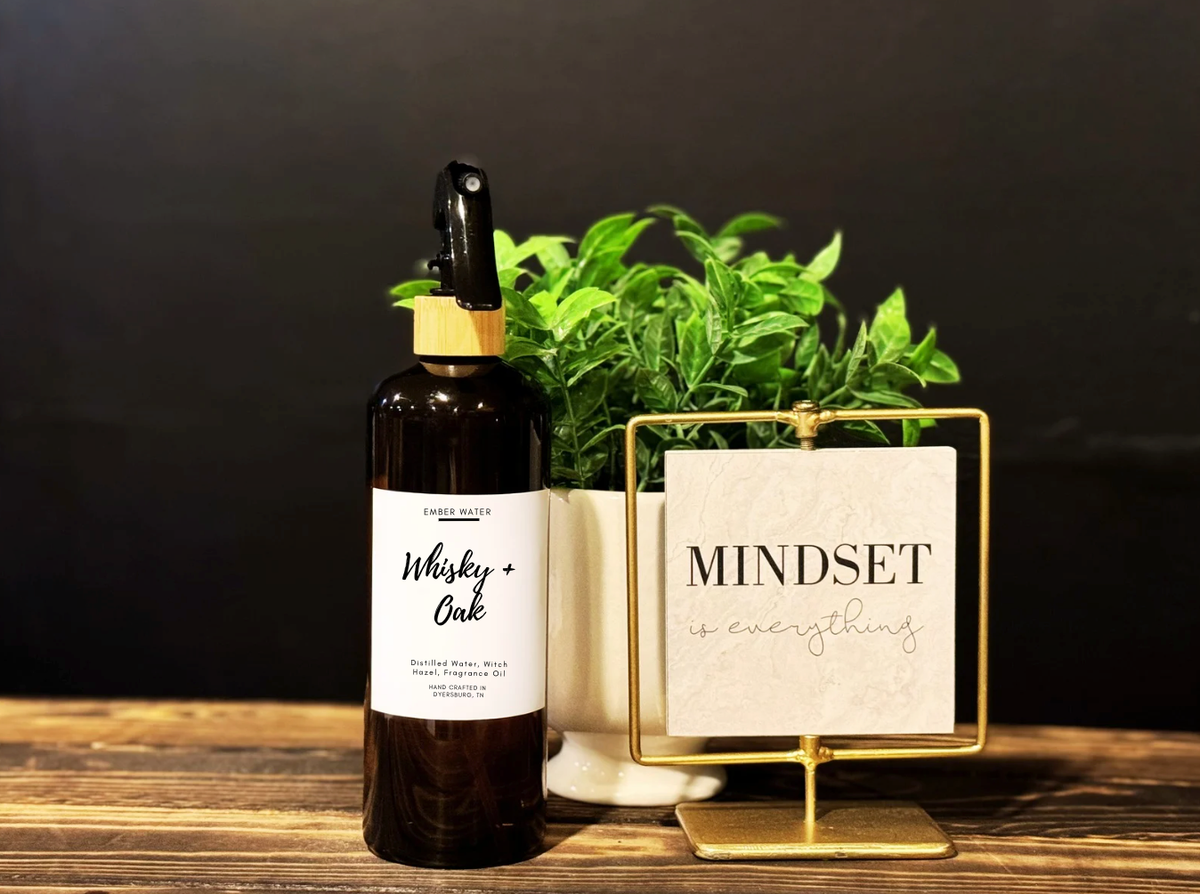 Whiskey + Oak Room + Linen Spray