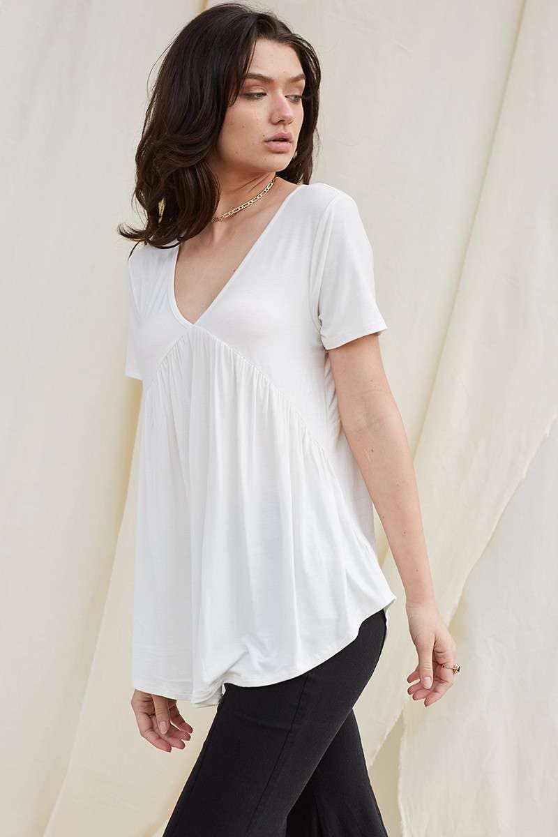 BABYDOLLS SHORT SLEEVE TOP