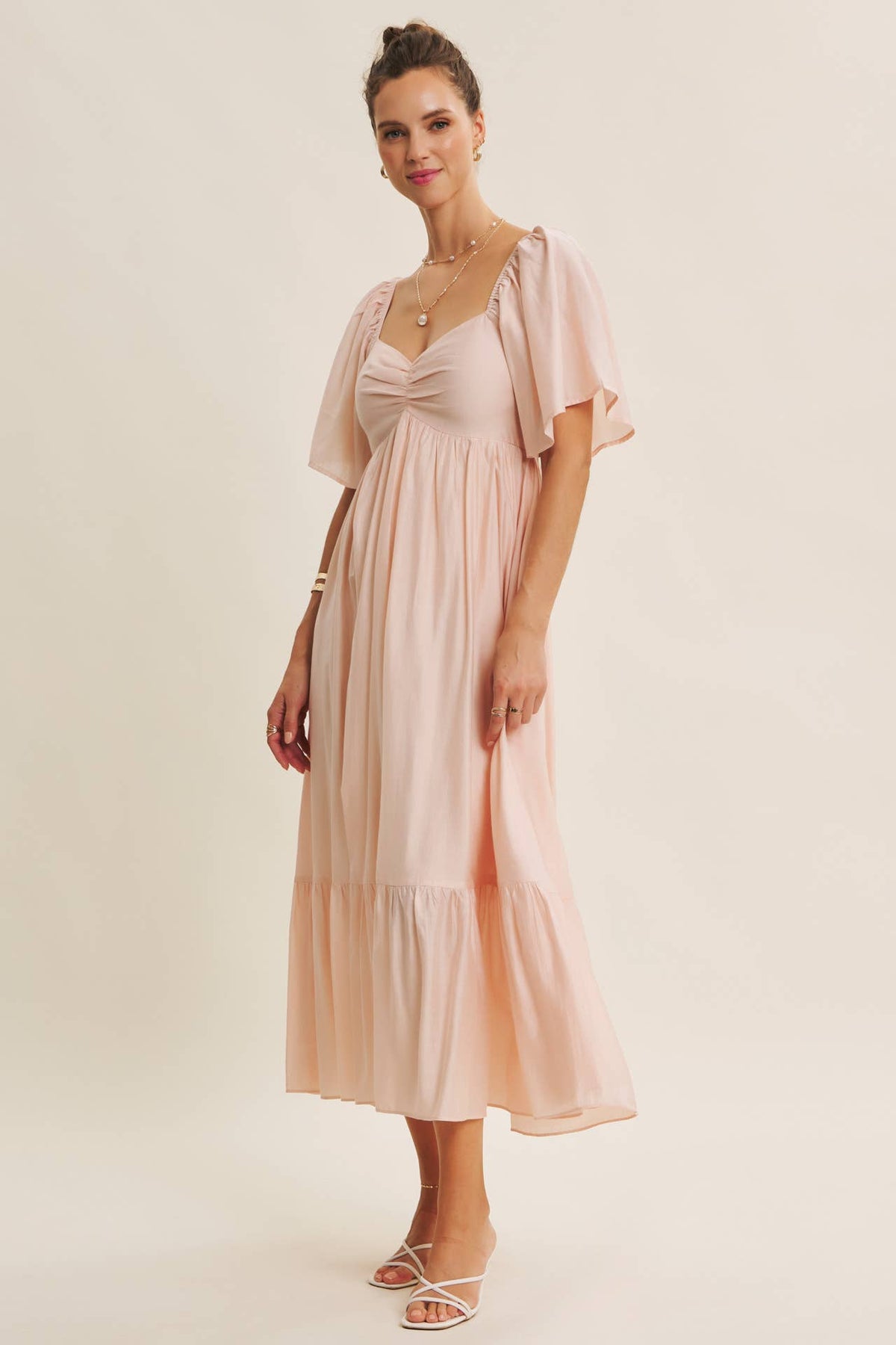WILLOW SWEETHEART MIDI DRESS