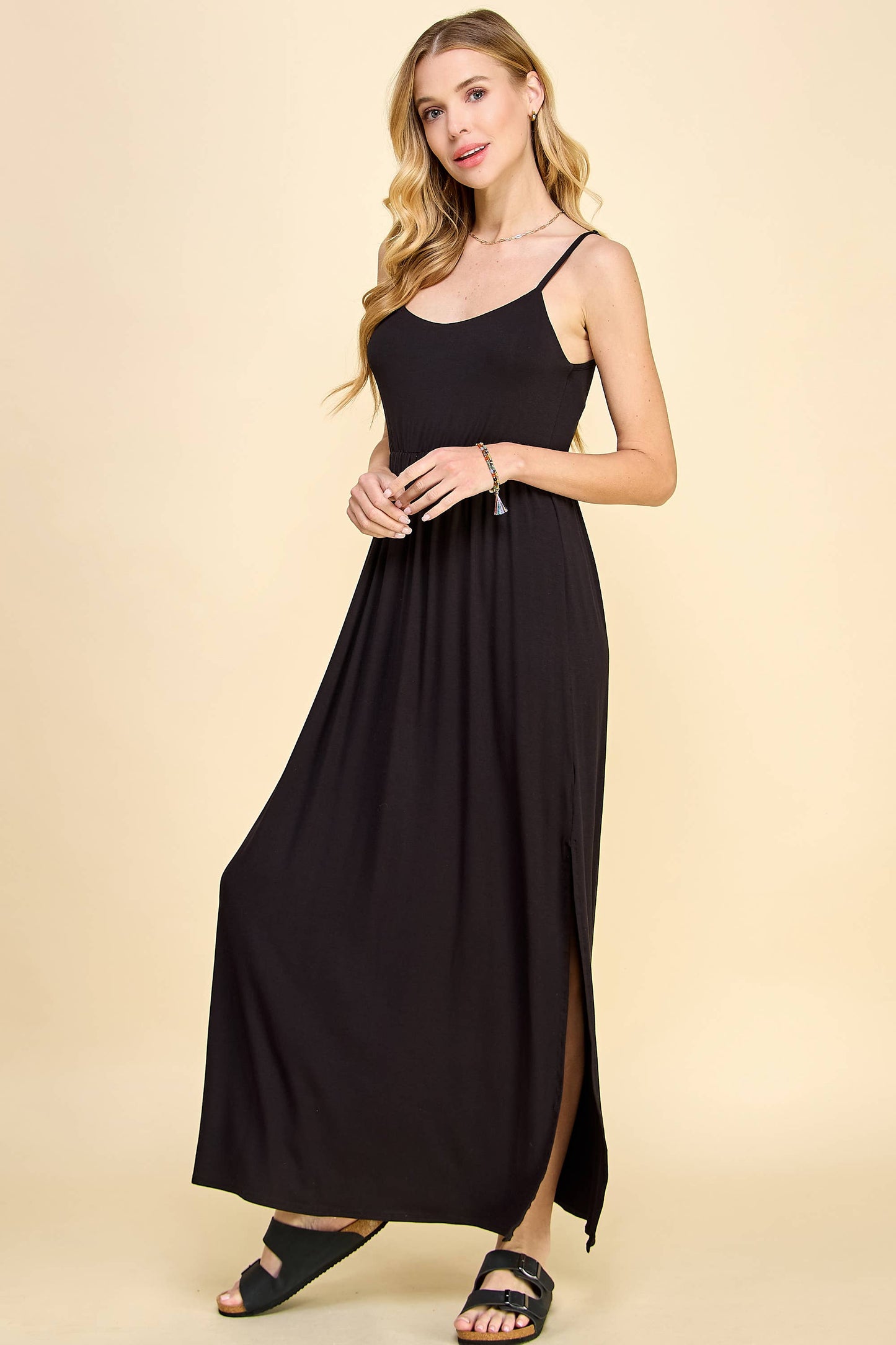 EMPIRE WAIST MAXI DRESS