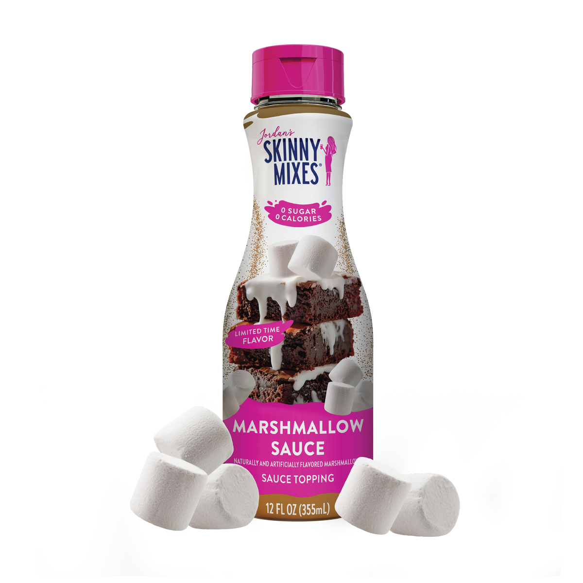 Sugar Free Marshmallow Sauce - Jordan's Skinny Mixes