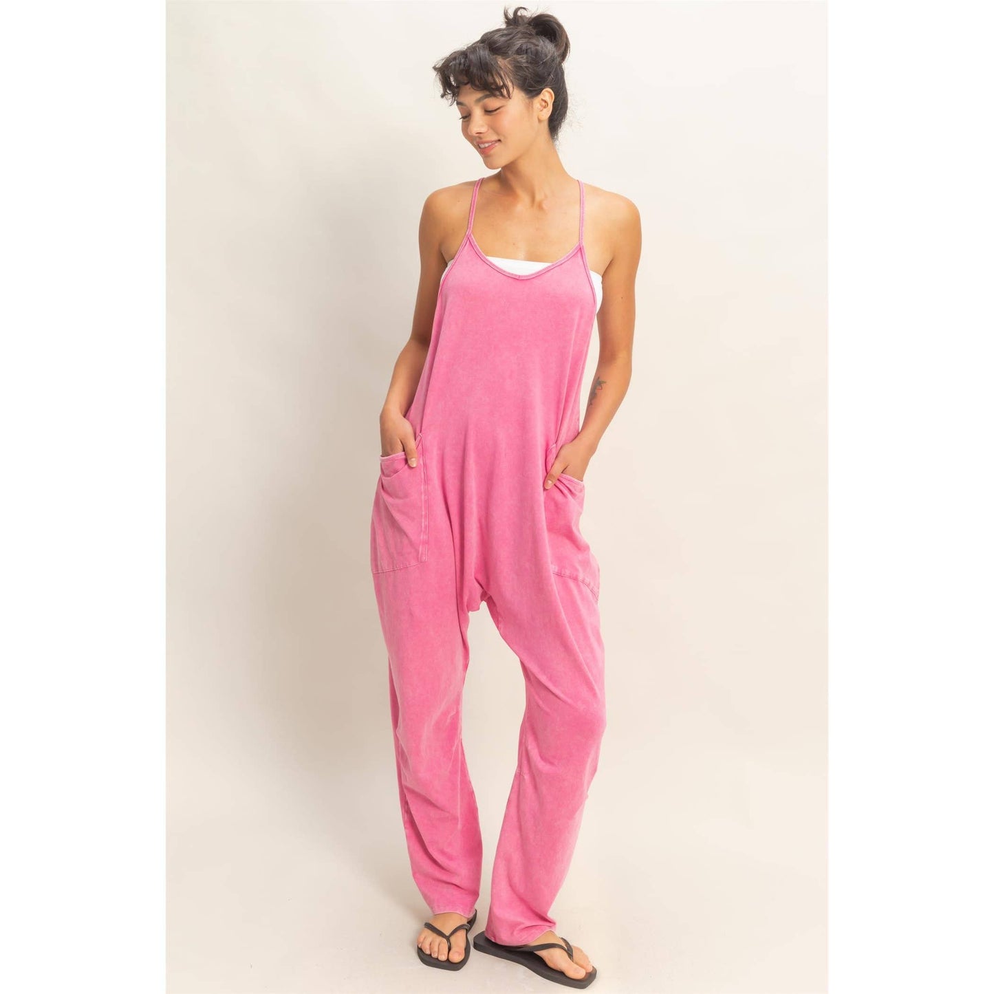 Mineral Wash Jumpsuit