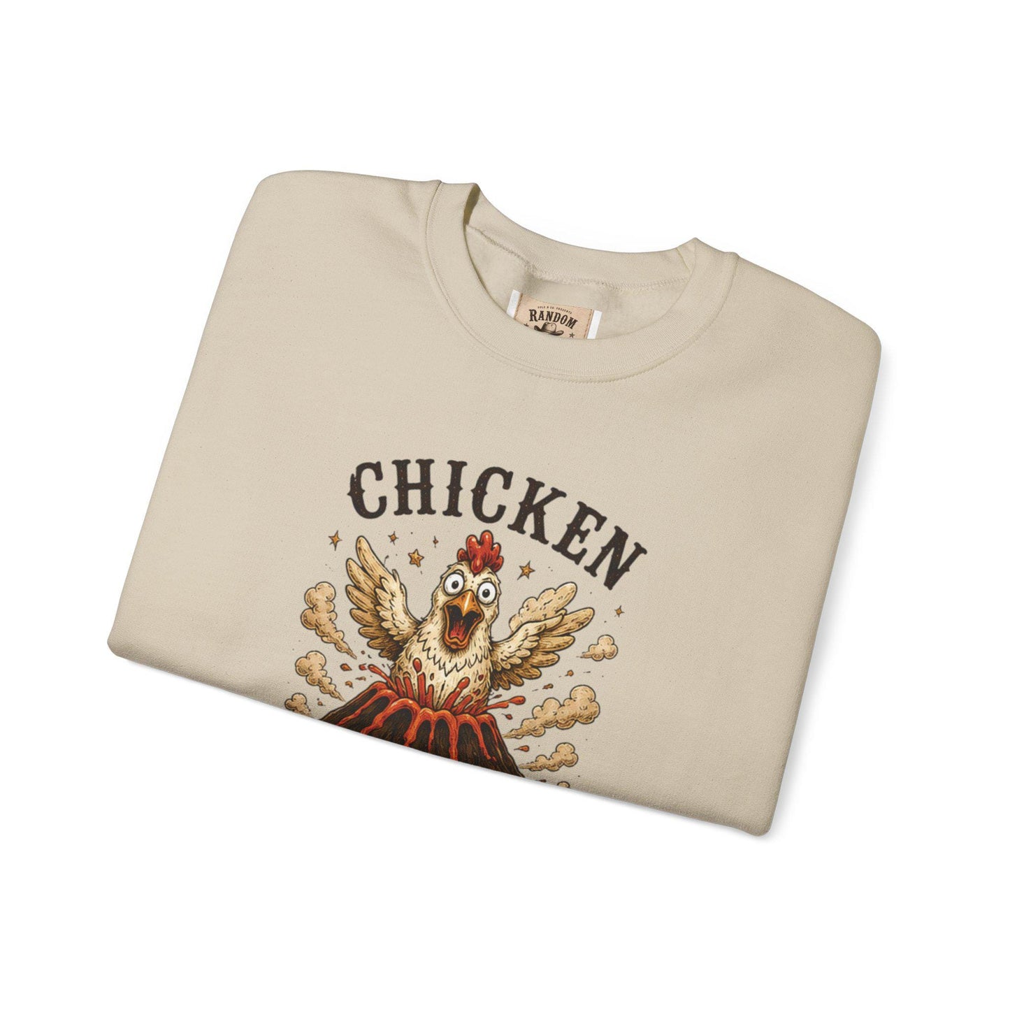 Chicken Volcano Sweatshirt