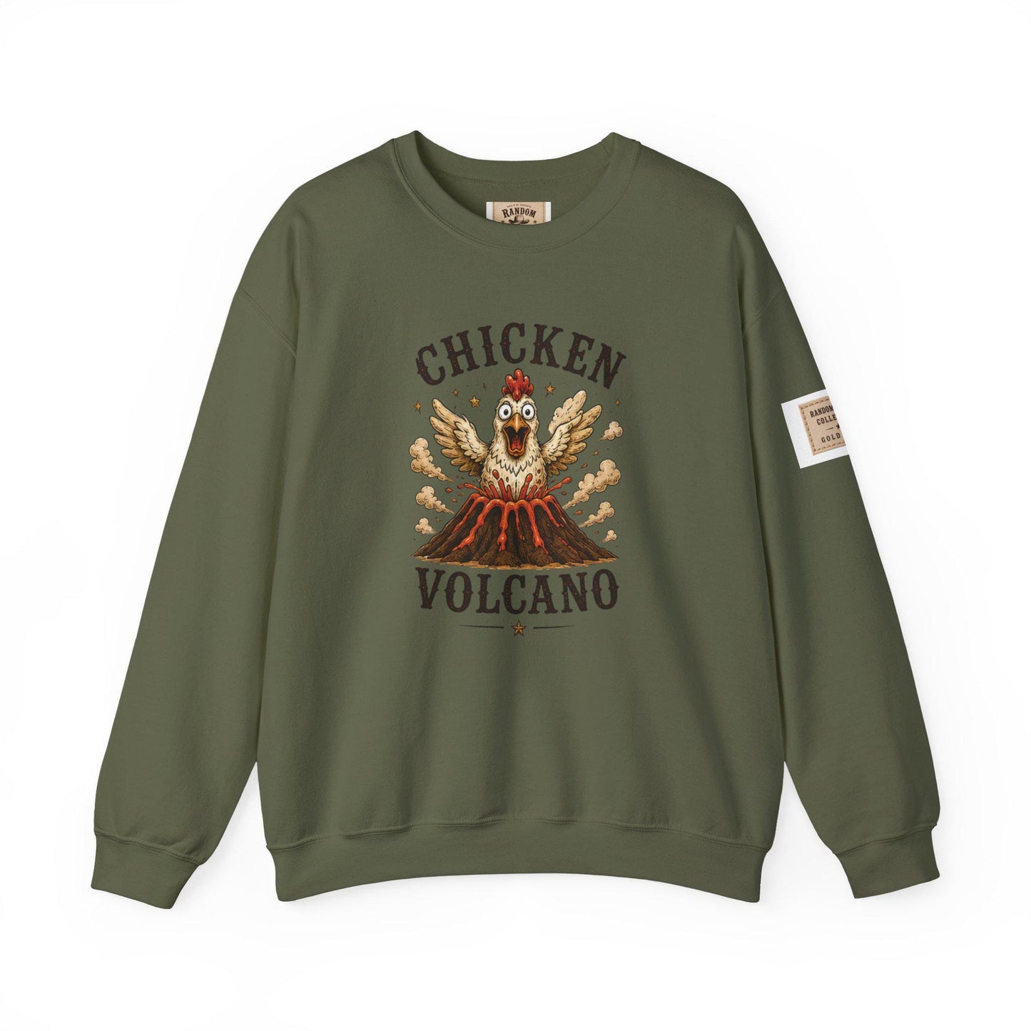 Chicken Volcano Sweatshirt