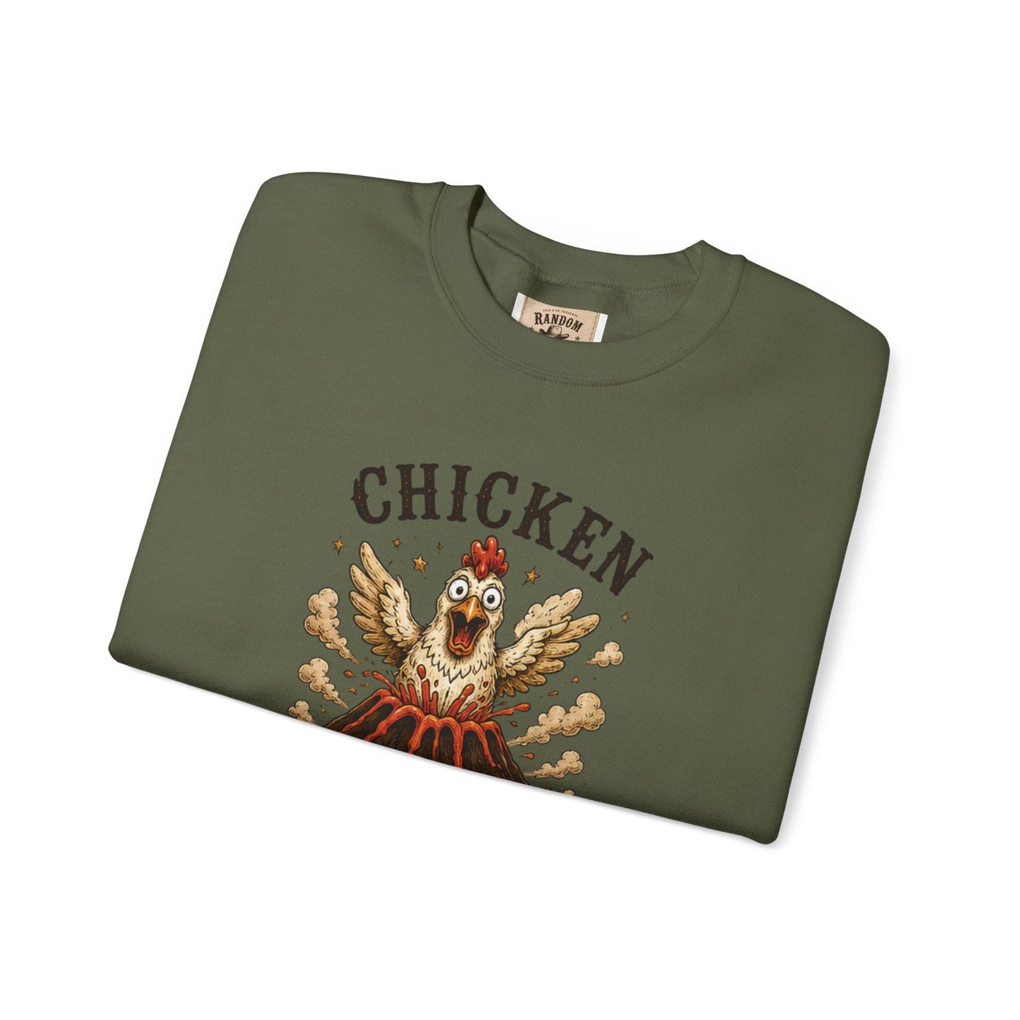 Chicken Volcano Sweatshirt