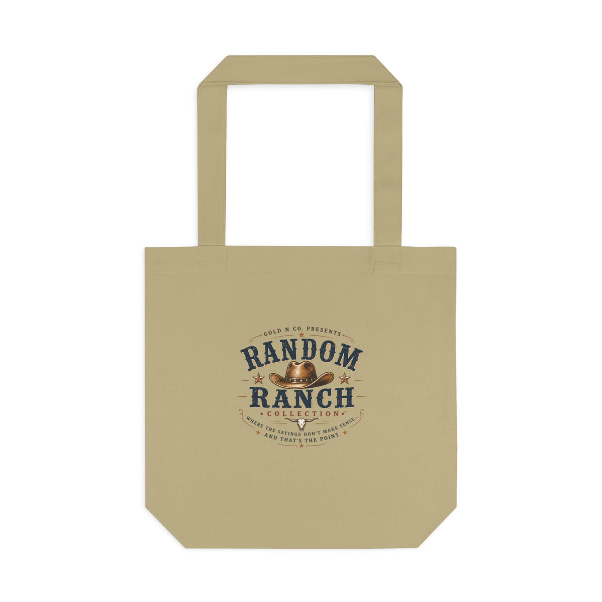 Cowboy Pancakes Tote Bag | Random Ranch Graphic Tote