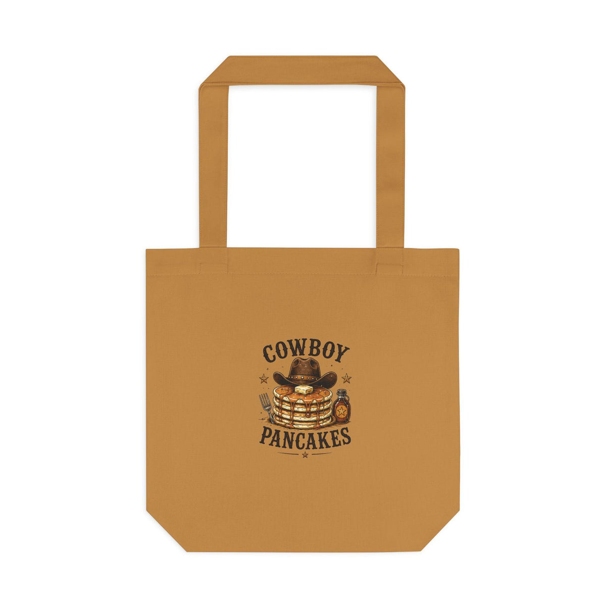 Cowboy Pancakes Tote Bag | Random Ranch Graphic Tote