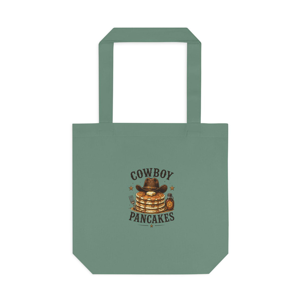Cowboy Pancakes Tote Bag | Random Ranch Graphic Tote