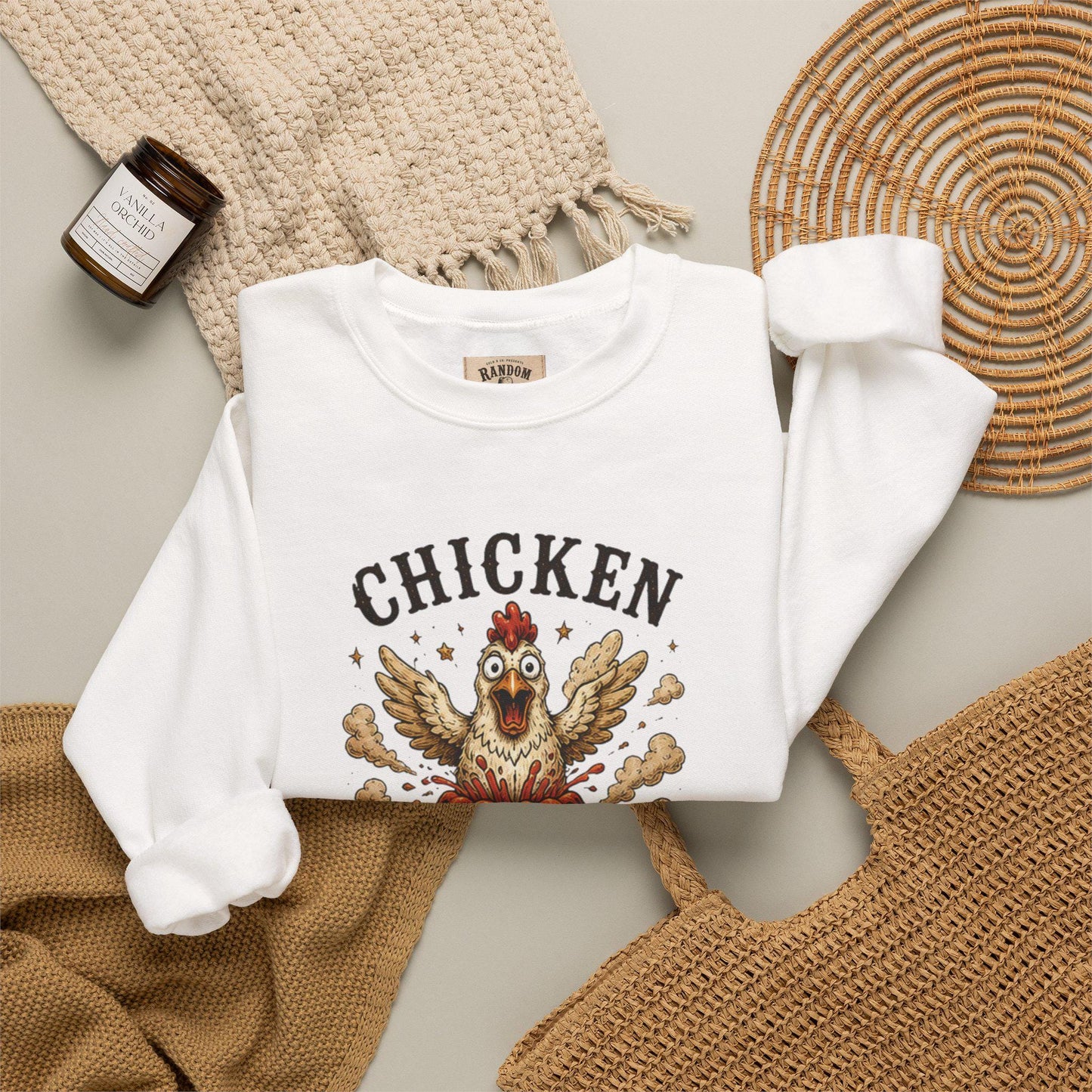 Chicken Volcano Sweatshirt