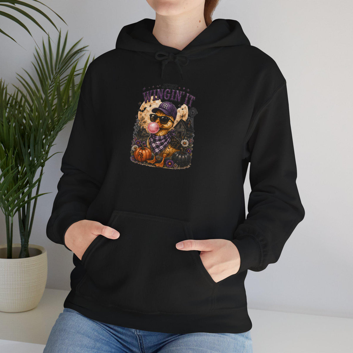 Just Winging It Hooded Sweatshirt