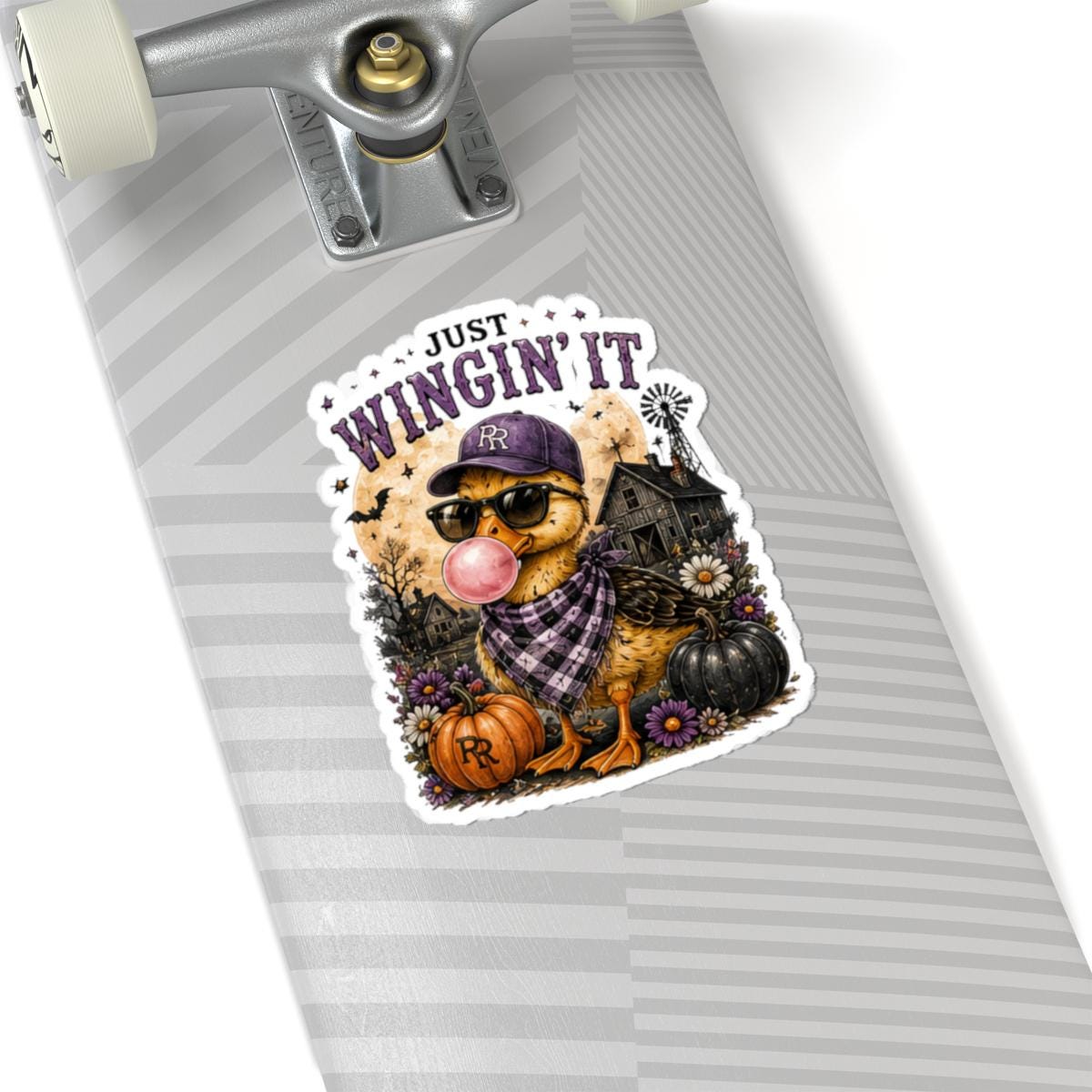Just Winging it Kiss-Cut Stickers