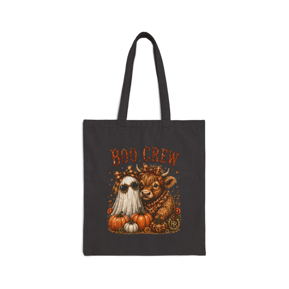 Boo Crew Cotton Canvas Tote Bag