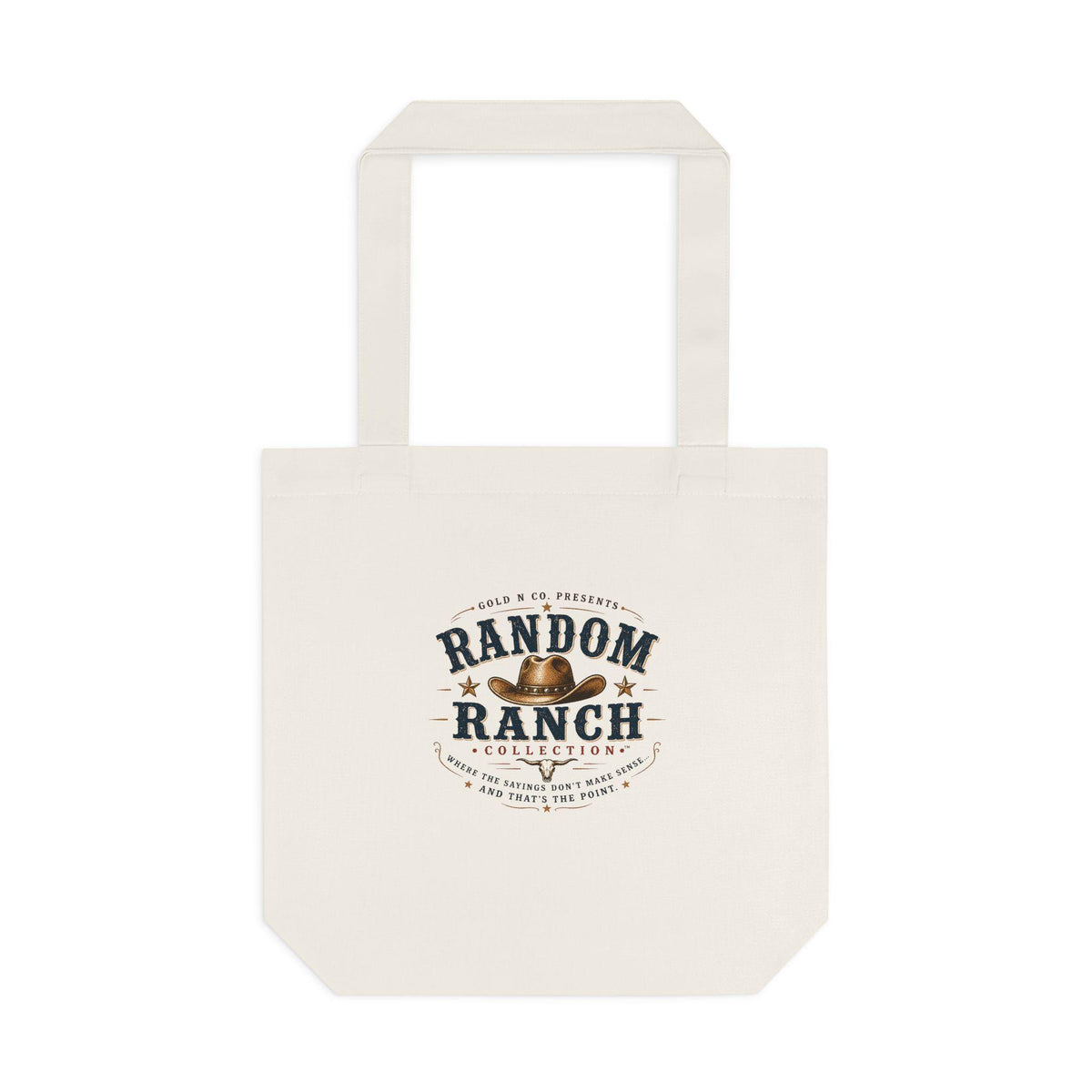 Cowboy Pancakes Tote Bag | Random Ranch Graphic Tote