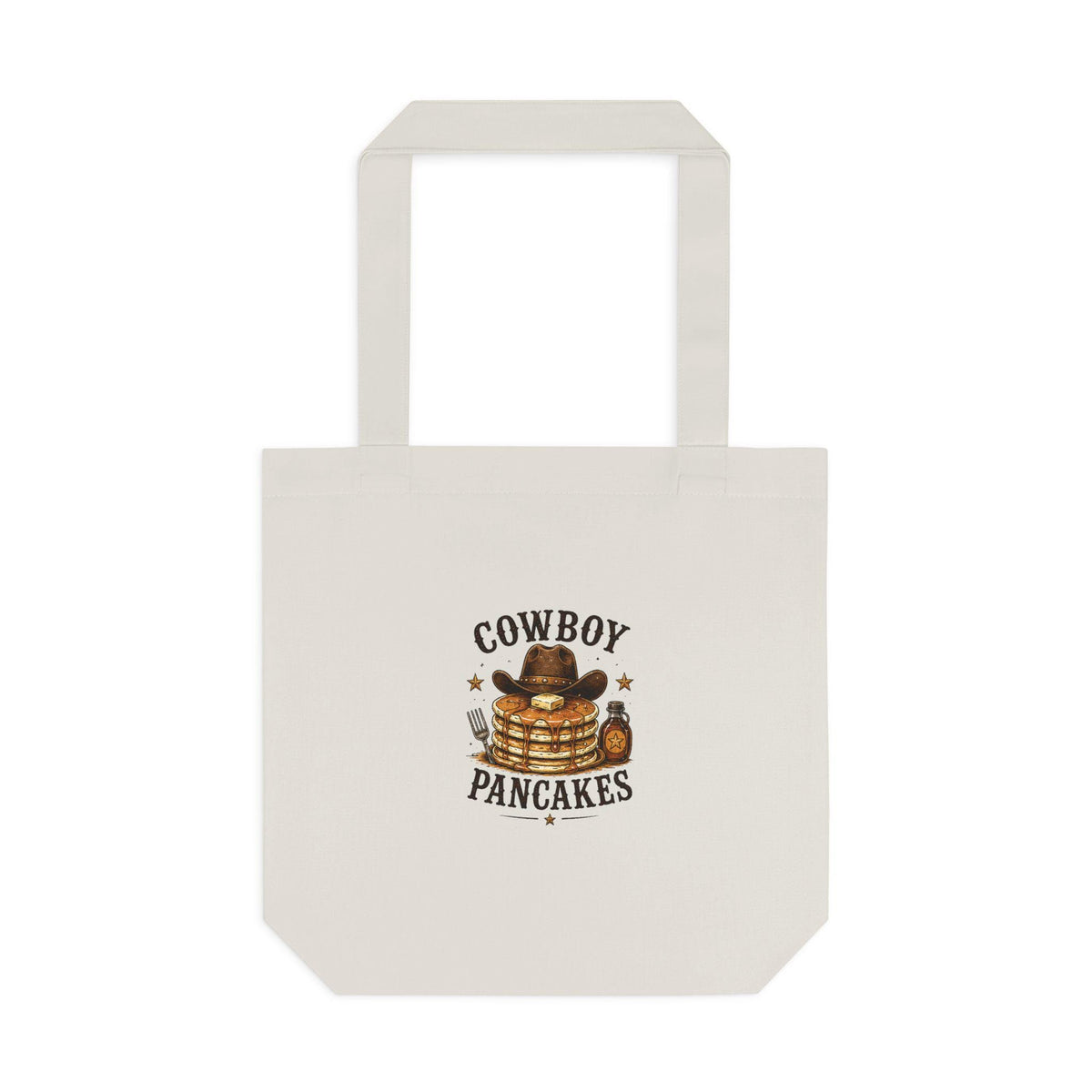 Cowboy Pancakes Tote Bag | Random Ranch Graphic Tote