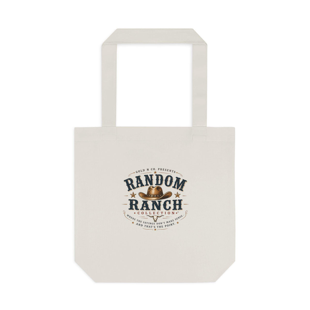 Cowboy Pancakes Tote Bag | Random Ranch Graphic Tote