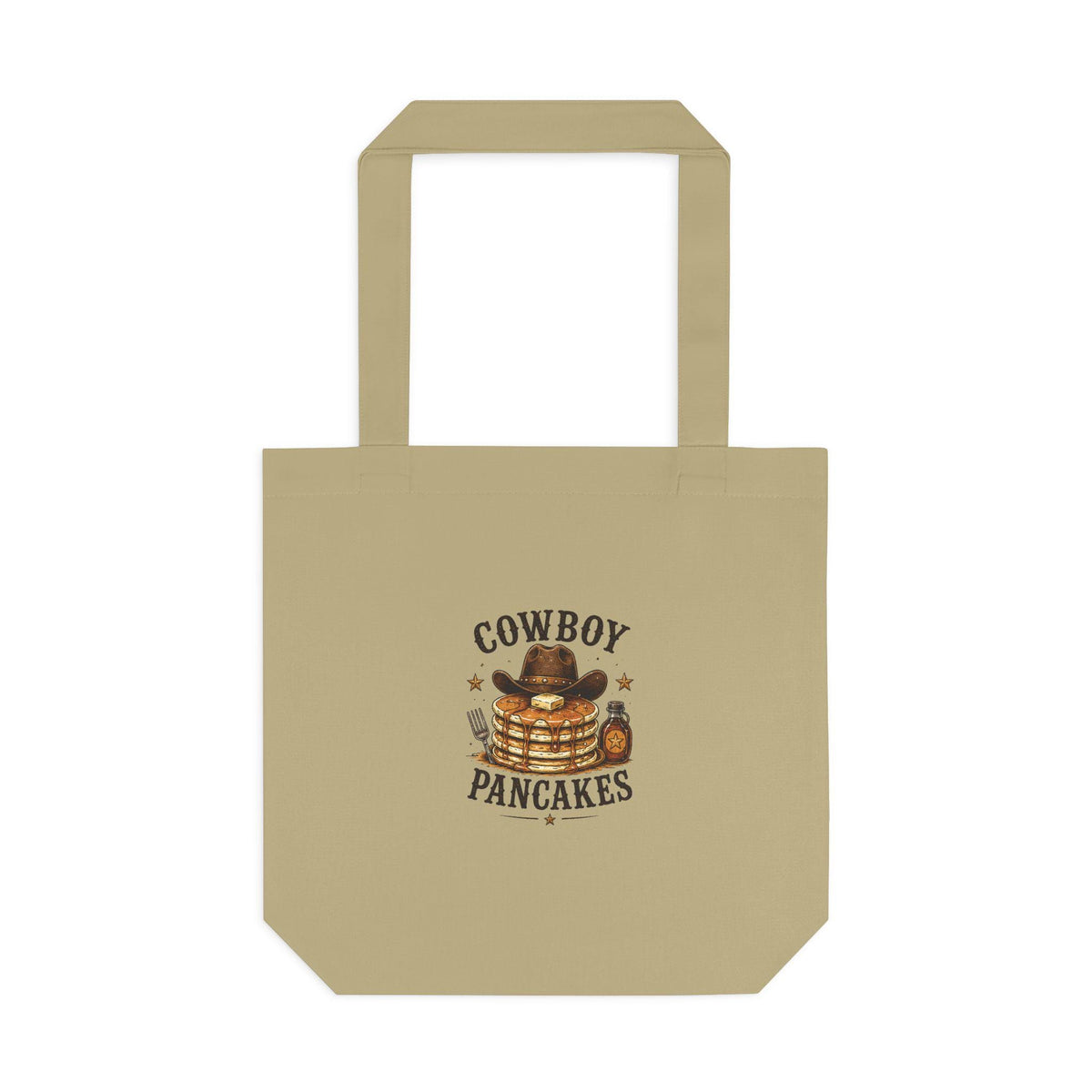 Cowboy Pancakes Tote Bag | Random Ranch Graphic Tote