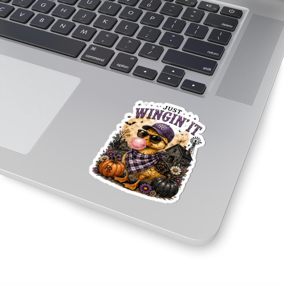 Just Winging it Kiss-Cut Stickers