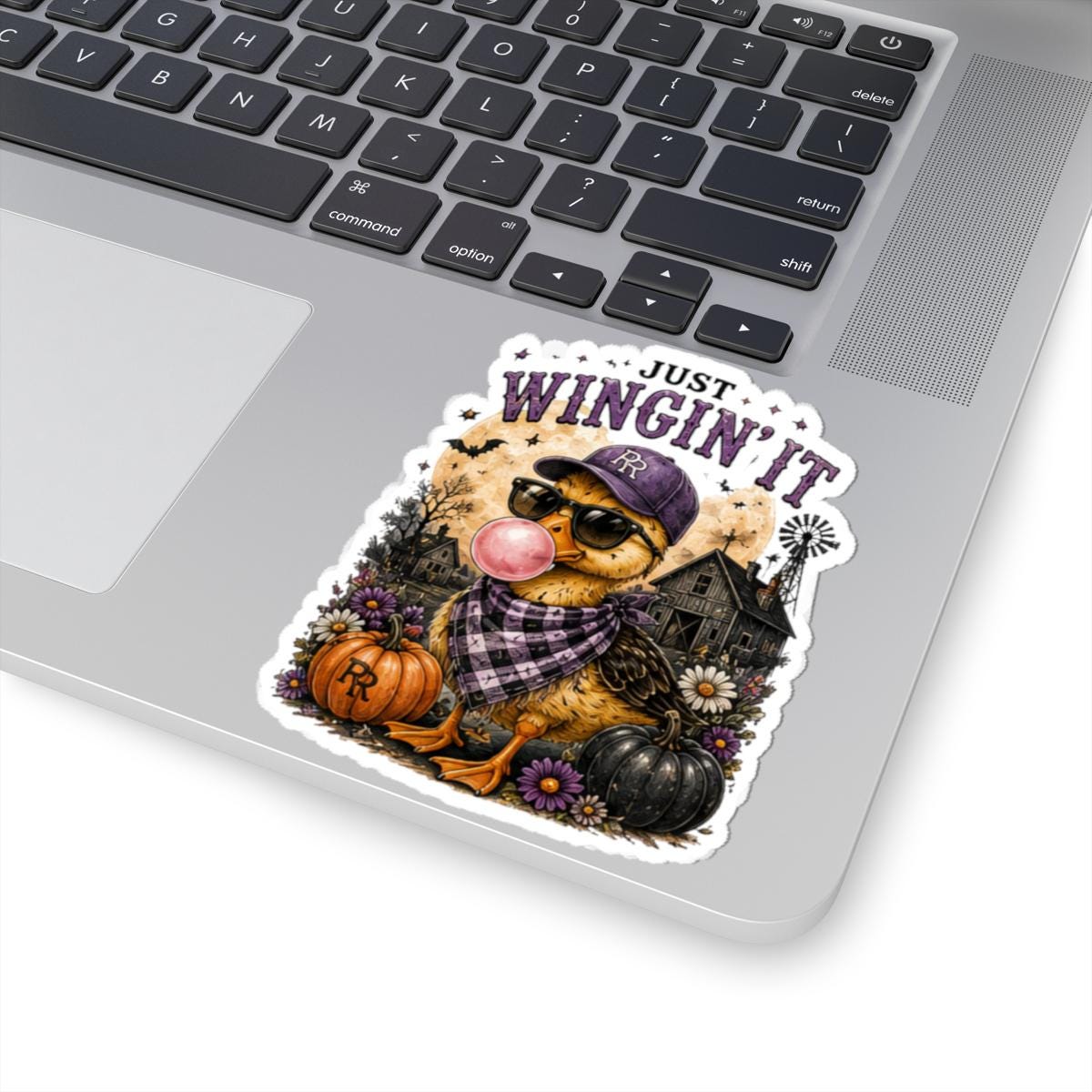 Just Winging it Kiss-Cut Stickers
